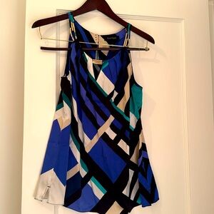 Multi color White House Black Market Blouse